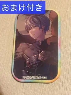 プロセカ　青柳冬弥　スクエア缶バッジ　vol.32A