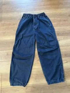 ユニクロC ワイドパラシュートパンツ　新品未使用　ブルー