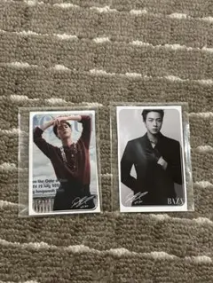 BTSジン ICカードステッカー2枚