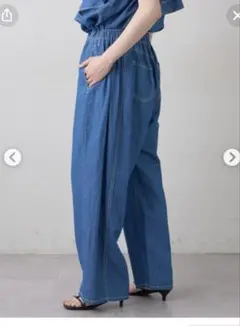 CIAOPANIC TYPY 綿麻デニムイージーパンツのサムネイル