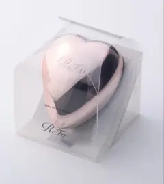 リファ　ReFa ハート型ヘアブラシ　ローズゴールド