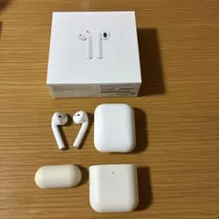 Apple AirPods 第2世代　本体 充電ケース付き MV7N2J/A