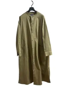 【極美品】スプリングコート アウター ノーカラーコート