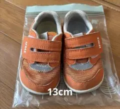 IFME オレンジ ベビーシューズ　13cm