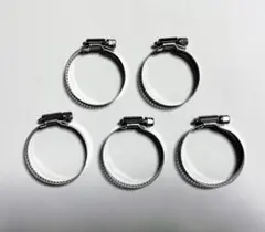 スポーツスター純正エキパイシールド用バンドクランプ5個｜オールステンレス製のサムネイル