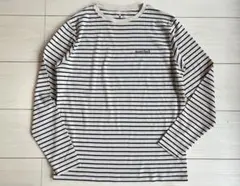 mont-bellモンベル＊150＊WIC.ボーダー ロングスリーブT