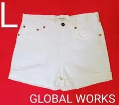GLOBAL WORK グローバルワーク デニムショートパンツ Ｌ 匿名配送
