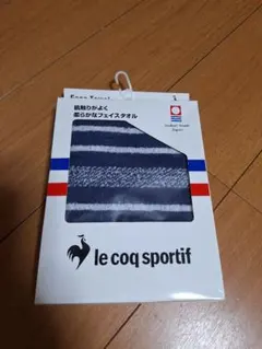 le coq sportif フェイスタオル NVY 約33×80cmのサムネイル