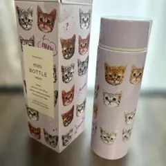 Francfranc mini BOTTLE 140ml 猫柄 水筒のサムネイル
