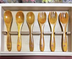 SUMIKKOGURASHI スプーン＆フォークセット 木箱入り 未使用品