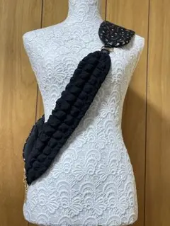 レオパード柄ショルダーストラップ（ハンドメイド）