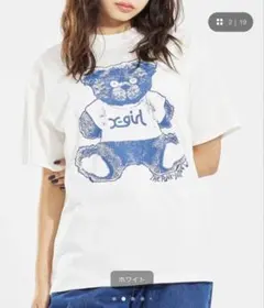 X-girl STUFFED BEAR SS TEEのサムネイル