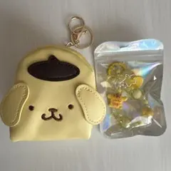 ポムポムプリンのミニポーチとチャーム