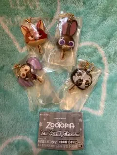 ズートピア アイスキャンディチャーム 4個セット