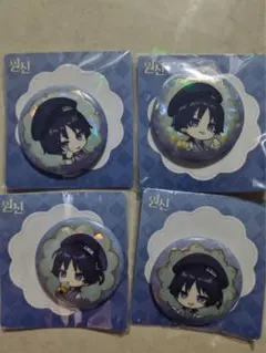 原神 韓國限定cafe 放浪者 SD缶バッジリューク4点セット 原神 韓國限定cafe 放浪者 SD缶バッジリューク4点セット - メルカリ