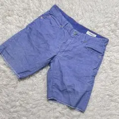 【c6339】TOMMY トミー　ショートパンツ　ハーフパンツ　ブルー