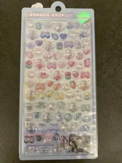 【正規品】ボンボンドロップシール ミニ　なないろボンボン