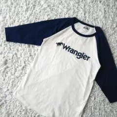 【希少】美品 Wrangler ラングラー ラグランスリーブ バイカラー 馬のサムネイル