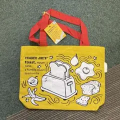 Trader Joe's コットントートバッグ【トースト柄】