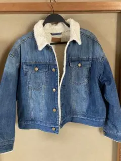 アースミージックエコロジー⭐︎裏ボアデニムジャケット