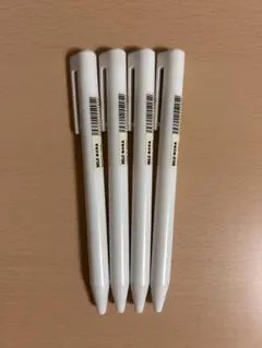 無印良品 ボールペン 4本セット リフィルなし