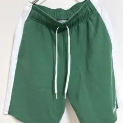 PUMA DRYCELL機能付きショートパンツ グリーン/ホワイト