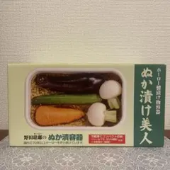 野田琺瑯 ぬか漬け美人 ぬか漬け容器のサムネイル