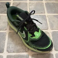 Nike スニーカー ブラック/グリーン23センチ右のみ