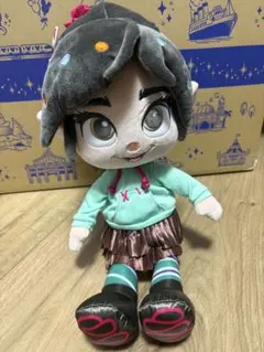 新品 ディズニーパルパルーザ ヴァネロペ 肩のせ ぬいぐるみ 2個