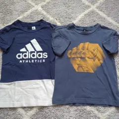 アディダス Tシャツ2枚セット 120cm