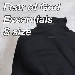 FOG Essentials 短丈 フーディ パーカー ブラック S