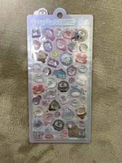 ボンボンドロップシール うみのいきもの ぷかぷかボンボン クーリア　⑥