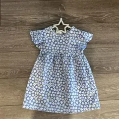 ZARAKIDS 100ブルーワンピース