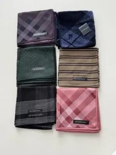 BURBERRY ハンカチセット 6枚