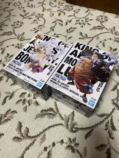 ワンピース フィギュア ボニー ルフィ ２体 バウンドマン ニカ スペシャル