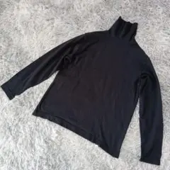 ノーブランド ✨ タートルネック 【M】 黒