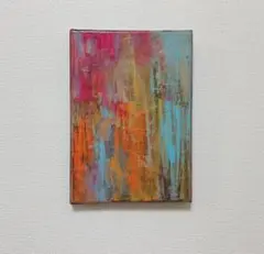 抽象画 油彩 金箔使用 油絵 絵画 現代アート アート作品 原画 1点もの