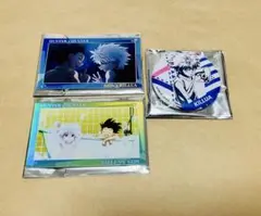 HUNTER×HUNTER 中国上海限定 ブロマイド　缶バッジ ゴン＆キルア