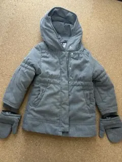 BACK NUMBER KIDSフードコート 手袋付き