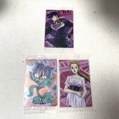 ジョジョの奇妙な冒険　仗助、ストレイキャット、辻彩　カード