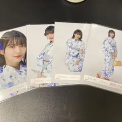 【櫻坂46】森田ひかる 生写真 2022年 浴衣 コンプ