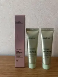 【未使用品】VTクリーム3セット(シカレチAライト2本・シカコラーゲン1本)