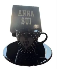 レア 新品未使用 ANNA SUI アナスイ カフェオレボウル＆ガラス