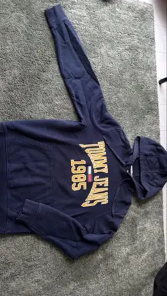 TOMMY JEANS パーカー ネイビー L