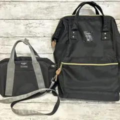 anello リュックとショルダー、UMBROショルダー 中古品3点セット
