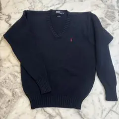 Polo by Ralph Lauren ネイビーセーター M