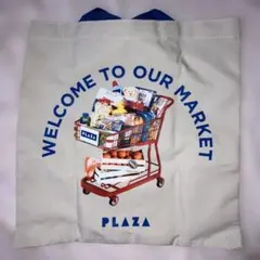 PLAZA トートバッグ WELCOME TO OUR MARKETのサムネイル