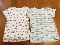 西松屋　半袖肌着　車柄