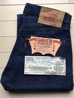 【デッドストック】真紺 32(表記31)×31 501 66 後期 リーバイス