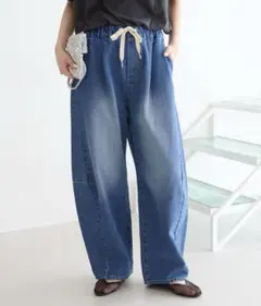 CIAOPANIC TYPY 【3サイズ展開】デニムバレルイージーパンツのサムネイル